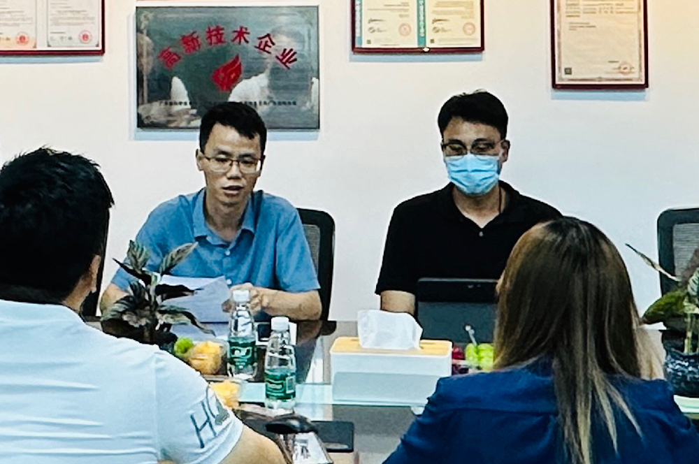 佛山市生態環境局、佛山市生態環境局(jú)順德(dé)分局(jú)領導蒞臨廣碧調研指導(圖2) 佛山市生態環境局、佛山市生態環境局順德分局領導蒞臨廣碧調研指(zhǐ)導(圖2)